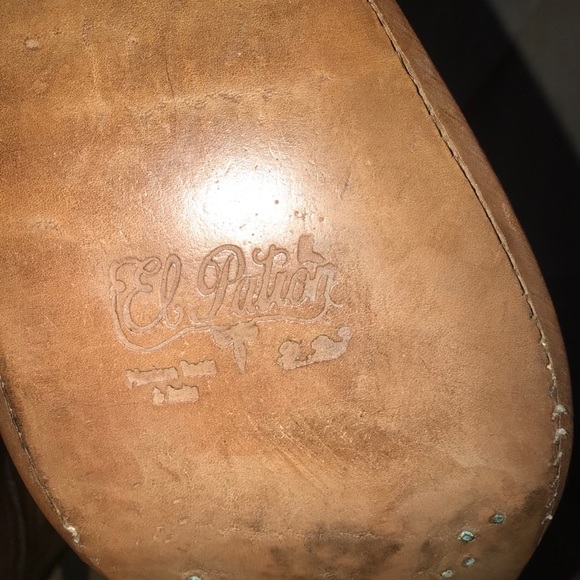 👢EL PATRÓN LEATHER COWBOY BOOTS👢 - Picture 8 of 8